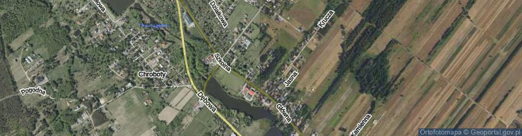 Zdjęcie satelitarne Mroźna ul.